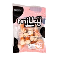 تصویر تشویقی مخصوص سگ فلورایدی تهیه شده از گوشت گاو Milky chew با طعم شیر