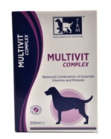 تصویر شربت مولتی ویتامین مخصوص سگ TRM مدل Multivit Complex بسته 500 میلی لیتر