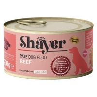 تصویر  کنسرو Shayer مخصوص سگ تهیه شده از گوشت گوساله - 200 گرم