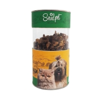 تصویر  تشویقی SevilPet مدل سنگدان مرغ مخصوص سگ و گربه - 80 گرم