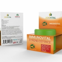 تصویر  مکمل Zoovital مخصوص سگ و گربه تقویت کننده سیستم ایمنی بدن - 70 گرم