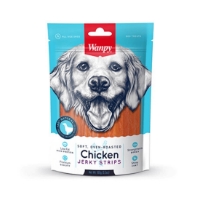 تصویر  تشویقی Wanpy مدل Chicken Jerky Strips مخصوص سگ تهیه شده از گوشت مرغ - 100گرم