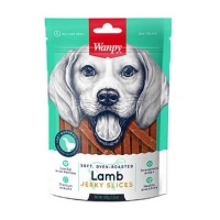 تصویر  تشویقی Wanpy مخصوص سگ مدل Lamb Jerky Slices تهیه شده از گوشت بره - 100 گرم