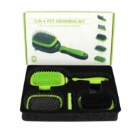 تصویر کیت آرایشی حیوانات مدل five in one grooming kit مخصوص سگ و گربه