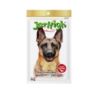 تصویر تشویقی jerhigh مخصوص سگ  مدل chicken jercky - وزن 70 گرم  