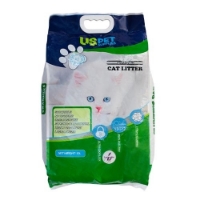 تصویر  خاک بستر گربه US Pet مدل گرانولی - 10 لیتری
