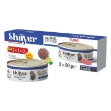 تصویر  پک سه عددی کنسرو Shayer مخصوص گربه تهیه شده از گوشت ماهی تن و برنج - 270 گرم