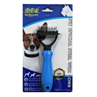 تصویر  برس گره باز کن دو طرفه Taotaopets مخصوص سگ و گربه - سایز کوچک