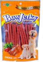 تصویر  غذای تشویقیRena مخصوص سگ مدل BowJerky تهیه شده از گوشت مرغ - 250 گرم