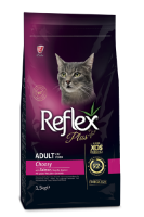 تصویر  غذای خشک مخصوص گربه بالغ Reflex Plus مدل Choosy مناسب برای گربه های بد غذا تهیه شده از ماهی سالمون - 1/5 کیلوگرم