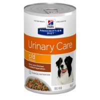 تصویر کنسرو Hills مخصوص سگ مدل Urinary Care  مناسب برای سگ هایی با مشکلات مجاری ادراری تهیه شده از مرغ و سبزیجات چانکی- 354 گرم 