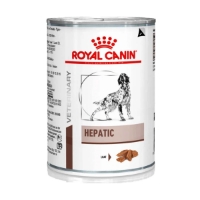 تصویر  کنسرو مخصوص سگ Royal Canin مدل Hepatic مناسب برای درمان بیماری های کبدی - 410 گرم