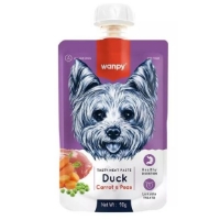 تصویر پودینگ Wanpy تشویقی مخصوص سگ مدل Pudding Duck تهیه شده از گوشت اردک -وزن  90 گرم