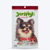 تصویر  تشویقی JerHigh  مخصوص سگ تهیه شده از مرغ مدل Stick مناسب برای سگ های بالغ - 70 گرم