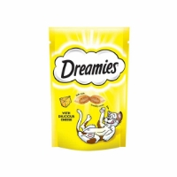 تصویر  تشویقی مخصوص گربه Dreamies با طعم پنیر - 60 گرم