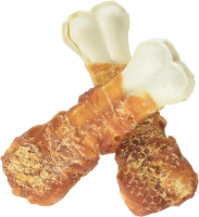 تصویر استخوان جویدنی مخصوص سگ Trixie  با دورپیچ مرغ   - 120 گرم