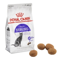 تصویر غذای خشک مخصوص گربه  Royal Canin مدل Sterilised مناسب گربه بالغ عقیم شده - 4 کیلوگرم