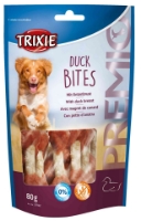 تصویر غذای تشویقی سگ Trixie مدل Duck BITES  تهیه شده از سینه اردک