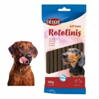 تصویر استیک مخصوص سگ Trixie مدل Rotolinis با طعم گوشت گوساله