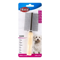 تصویر شانه دوطرفه مخصوص سگ Trixie