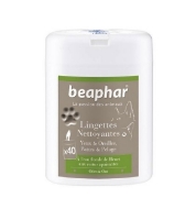تصویر دستمال مرطوب Beaphar  تعداد - 40 عدد