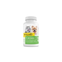 تصویر  قرص Petguard مدل Calcium مخصوص سگ و گربه - 75 عدد
