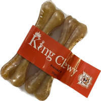 تصویر  تشویقی King Chewy مدل استخوان ژلاتینی 13 سانتی - 2 عددی