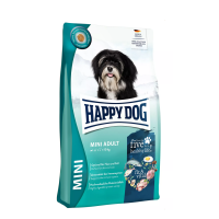 تصویر  غذای خشک Happy Dog مدل Mini Adult مخصوص سگ های بالغ نژاد کوچک تهیه شده از مرغ و ماهی و گوشت - 500 گرم زیپ کیپ فله