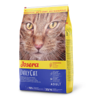 تصویر  غذای خشک Josera مدل Daily Cat مخصوص گربه های بالغ بدون غلات برای دستگاه گوارش حساس و آنتی هیربال تهیه شده از مرغ - 2 کیلوگرم