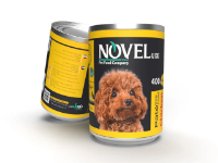 تصویر کنسرو Novelux مخصوص سگ تهیه شده از مرغ - 400 گرم 