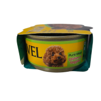 تصویر کنسرو Novelux مخصوص سگ  تهیه شده از مرغ و سبزیجات - 120 گرم 