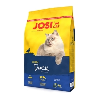 تصویر  غذای خشک JosiCat برند Josera مدل Crispy Duck مخصوص گربه های بالغ تهیه شده از اردک و ماهی سالمون - 500 گرم زیپ کیپ فله