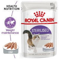 تصویر  پوچ Royal Canin مدل Sterilised Loaf مخصوص گربه بالغ عقیم شده - 85 گرم
