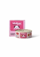 تصویر کنسرو Shayer مخصوص توله سگ (Natural Style) با طعم مرغ و بوقلمون  - 120 گرم 