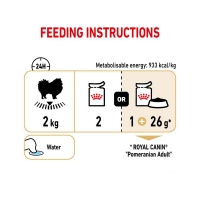 تصویر  پوچ Royal Canin مدل Pomeranian مخصوص سگ بالغ نژاد پامرانین - 85 گرم