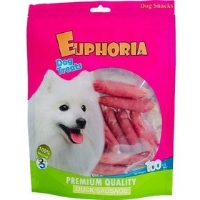 تصویر تشویقی Euphoria مدل سوسیس مخصوص سگ تهیه شده از گوشت اردک  - ۱۰۰ گرم 