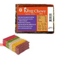 تصویر تشویقی King Chewy مدل مانچی میله ای مخصوص سگ 50 عددی - 325 گرم 