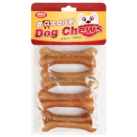 تصویر استخوان ژلاتینی Dog Chews مخصوص سگ  بسته 4 عددی 10 سانتی  متری