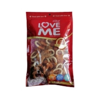 تصویر تشویقی Love Me مخصوص سگ مدل حلقه ای فلورایدی 