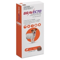 قرص جویدنی MSD مدل Bravecto 250 mg مخصوص سگ با وزن 4.5 تا 10 کیلوگرم - 1 عدد