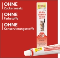 مولتی ویتامین خمیری GimCat مدل Multivitamin Paste Extra مناسب برای تقویت سیستم ایمنی مخصوص گربه - 50 گرم