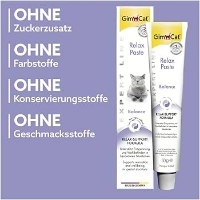خمیر آرام بخش GimCat مدل Relax Paste مخصوص گربه - 50 گرم