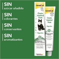 خمیر گسترو GimCat مدل Gastro Intestinal Paste مخصوص گربه مناسب برای بهبود مشکلات گوارشی - 50 گرم