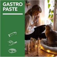 خمیر گسترو GimCat مدل Gastro Intestinal Paste مخصوص گربه مناسب برای بهبود مشکلات گوارشی - 50 گرم