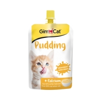 پودینگ GimCat غنی شده با کلسیم مخصوص گربه - 150 گرم