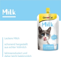 تشویقی شیر لته GimCat مدل Milk Latte تهیه شده از شیر بدون لاکتوز مخصوص گربه - 200 میلی لیتر 