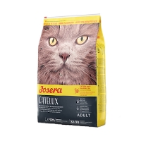 غذای خشک Josera مدل Catelux تهیه شده از گوشت اردک مخصوص گربه برای جلوگیری از تشکیل گلوله مویی  - 10 کیلوگرم