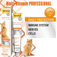 تصویر  خمیر مولتی ویتامین Gimcat مدل Professional مخصوص گربه - 100 گرم