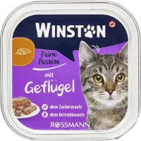 عکس ووم Winston مخصوص گربه بالغ تهيه شده از گوشت طیور - 100 گرم