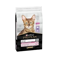 غذای خشک ProPlan مدل Delicate Digestion تهيه شده از گوشت بره مخصوص گربه های بالغ بد غذا - 10 كيلوگرم